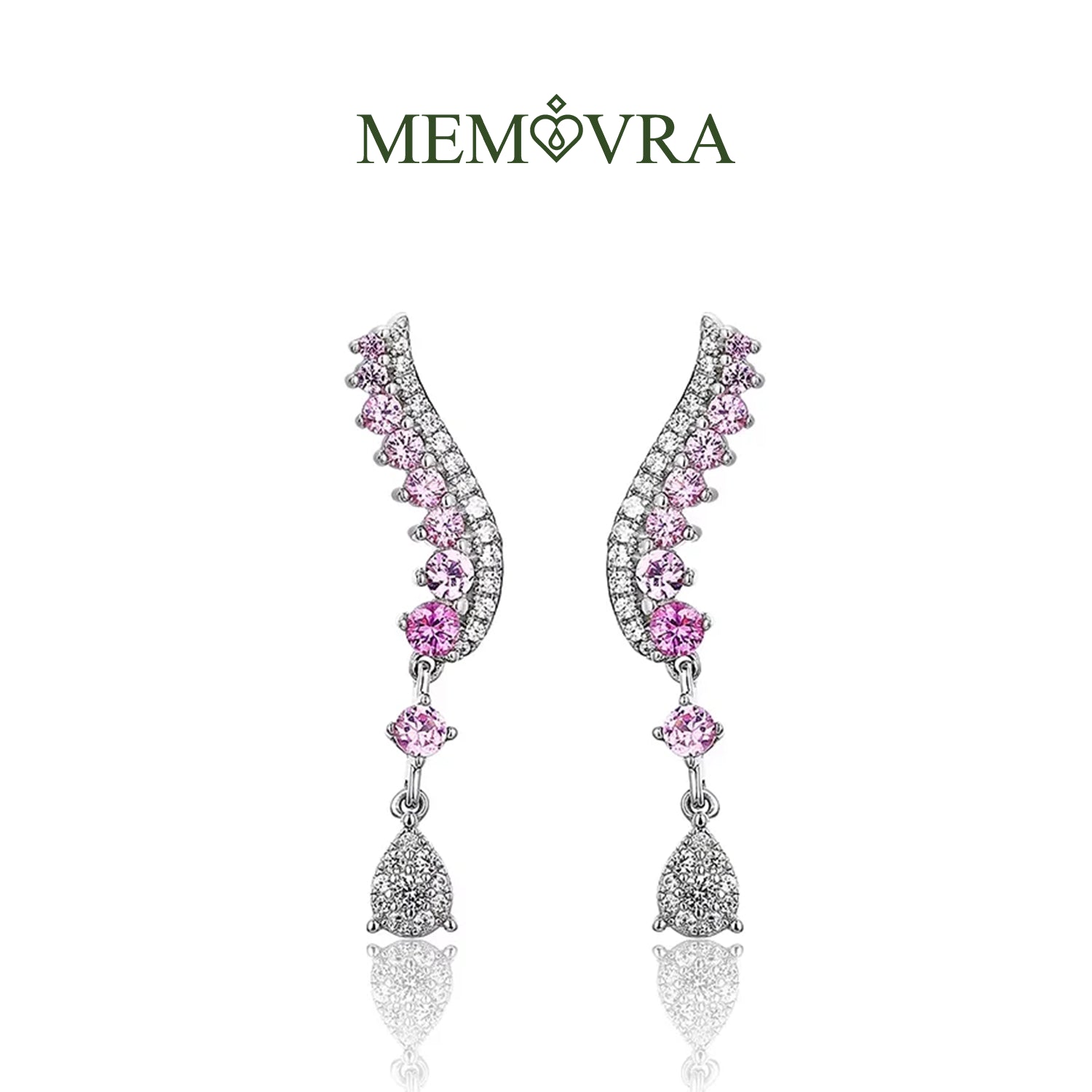 Blue Sapphire Elegance Drop Earrings